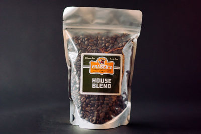 prasek's house blend coffee