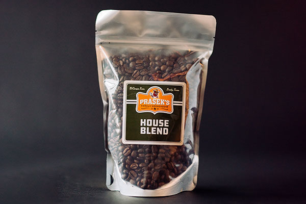 prasek's house blend coffee