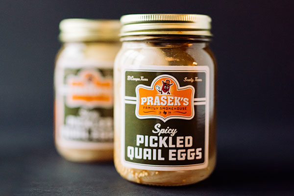 Spicy Pickled Quail Eggs