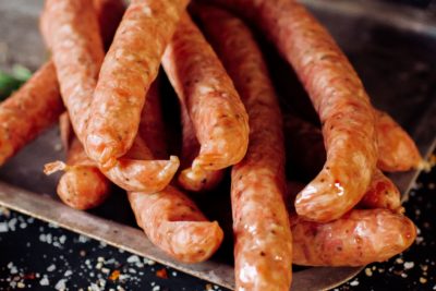 smoked pork links