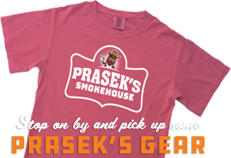 Stop on by and pick up some prasek's gear